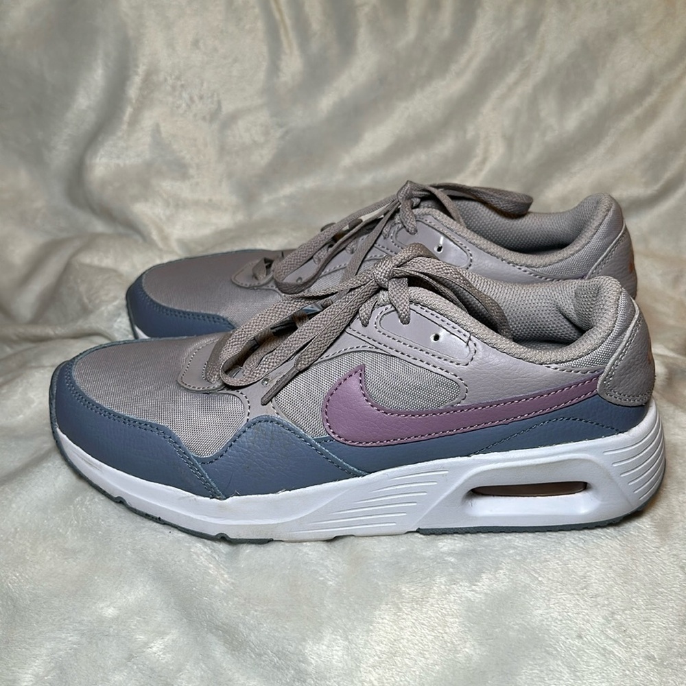 Nike Air Max SC Amethyst White Ash Gray Women's Sneakers Size 8.5